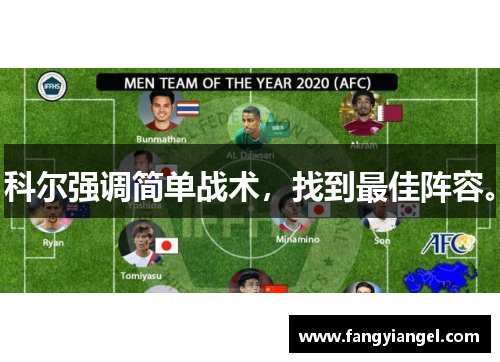 科尔强调简单战术，找到最佳阵容。
